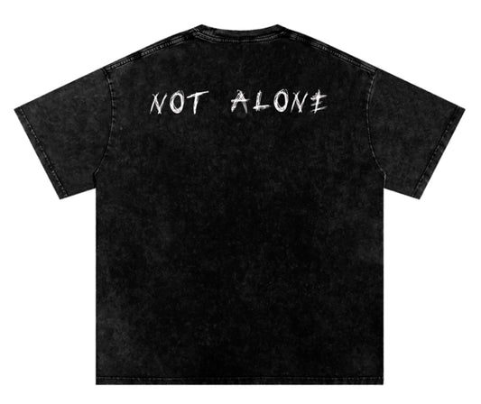 Acid washed “Not Alone”