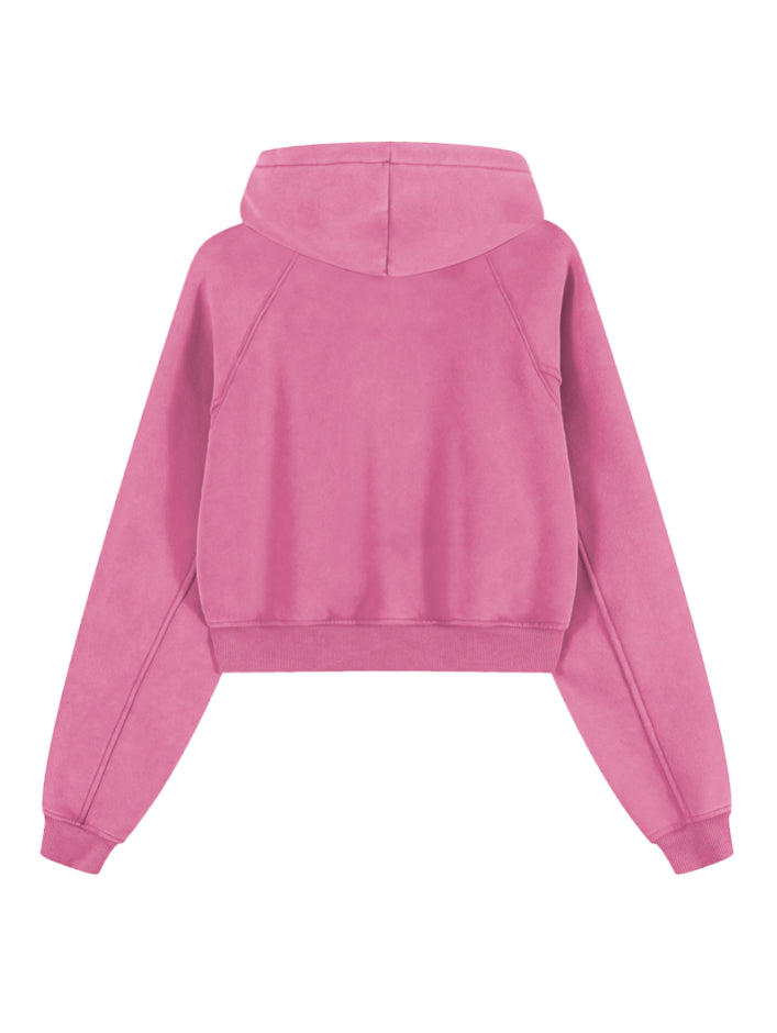 CROP TOP HOODIE